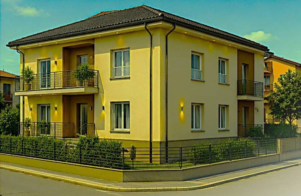Intero edificio, 410 mq e 500 mq di area privata 